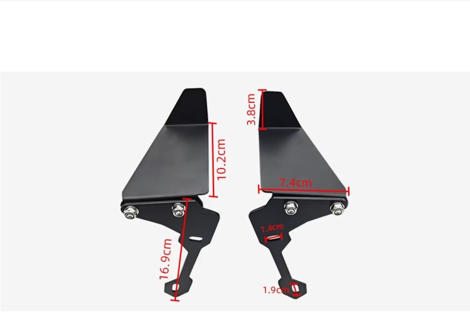 オートバイ ウィングレット For ZX-10R For ZX-10RR For H2 20016-2023